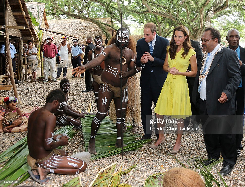 The Duke And Duchess Of Cambridge Diamond Jubilee Tour - Day 7