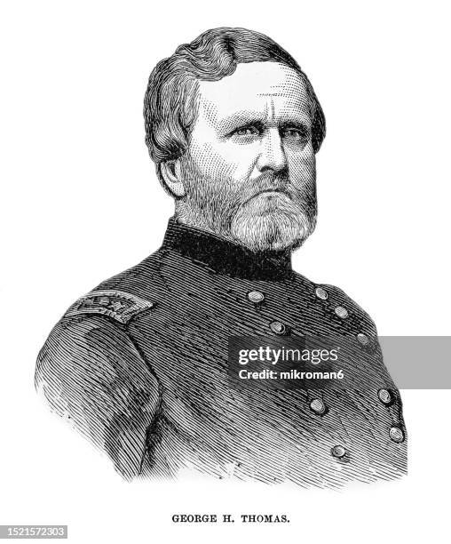 General Thomas 641 American Civil War Leader Stock Photos, High-Res Pictures, and ...