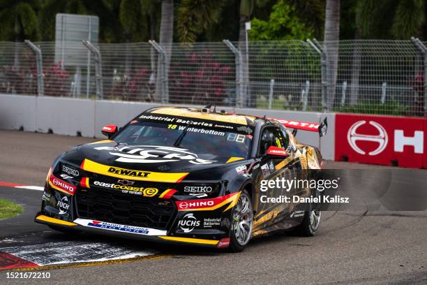 Mark Winterbottom driver of the DEWALT Racing Chevrolet Camaro ZL1 during the NTI Townsville 500, part of the 2023 Supercars Championship Series at...