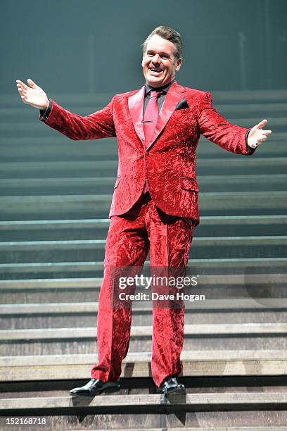 Chris Moyles attends a photocall for Jesus Christ Superstar at LH2 Studios on September 17, 2012 in London, England.