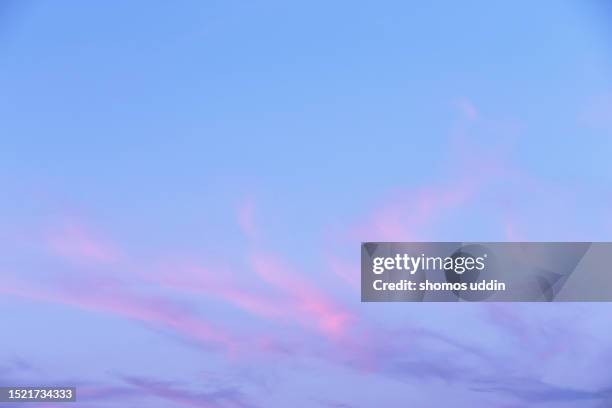 pink and purple colour sky at sunset - mr purple stock pictures, royalty-free photos & images