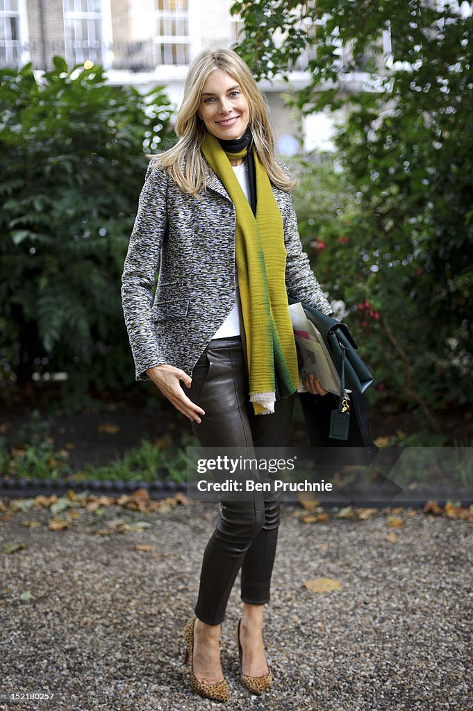 Celebrity Sightings At LFW SS2013 In London - September 17th, 2012
