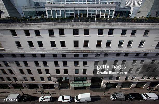 The building housing the offices of Glencore International Plc is seen in London, U.K., on Monday, Sept. 17, 2012. Glencore's London office is a few...