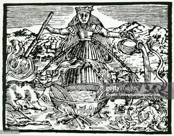 Early depiction of Alchemy a philosophical tradition whose early practitioners claims to profound powers were known from antiquity, The defining...