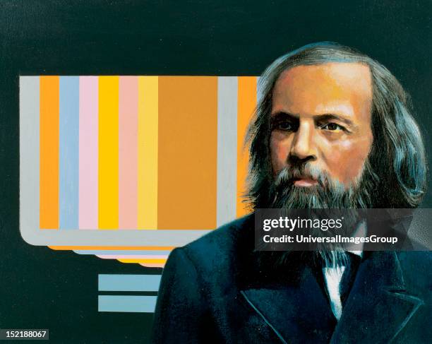Mendeleev, Dmitri Ivanovich , Russian chemist, Author of the periodic table of elements .