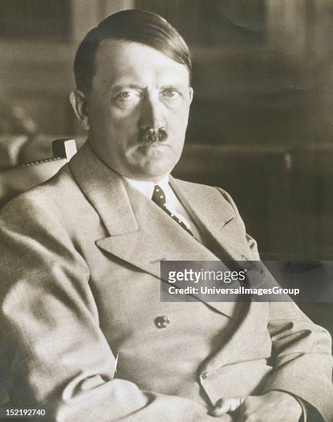 Adolf Hitler , Leader of the National Socialist German Workers Party, Photography.