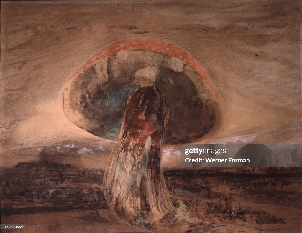 As well as a prolific writer Victor Hugo was a prolific painter, with the majority of his drawings being created during his exile in 1848 1851