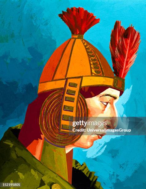 Huascar Inca , Sapa Inca of the Inca empire from 1527 to 1532 AD, succeeding his father Huayna Capac and brother Ninan Cuyoch.