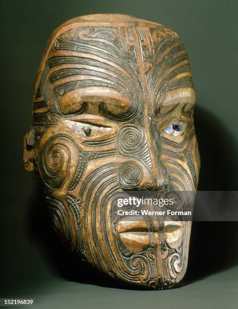 Moari Shell Picture 45 Maori Facial Tattoos Stock Photos, High-Res Pictures, and Images ...