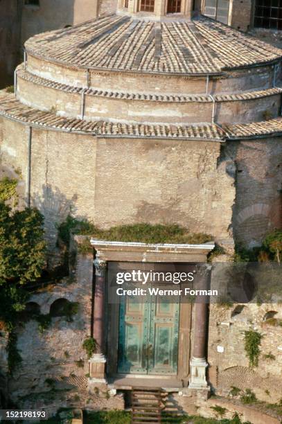 Romulus Sign Rome 164 Temple Of Romulus Stock Photos, High-Res Pictures, and Images ...