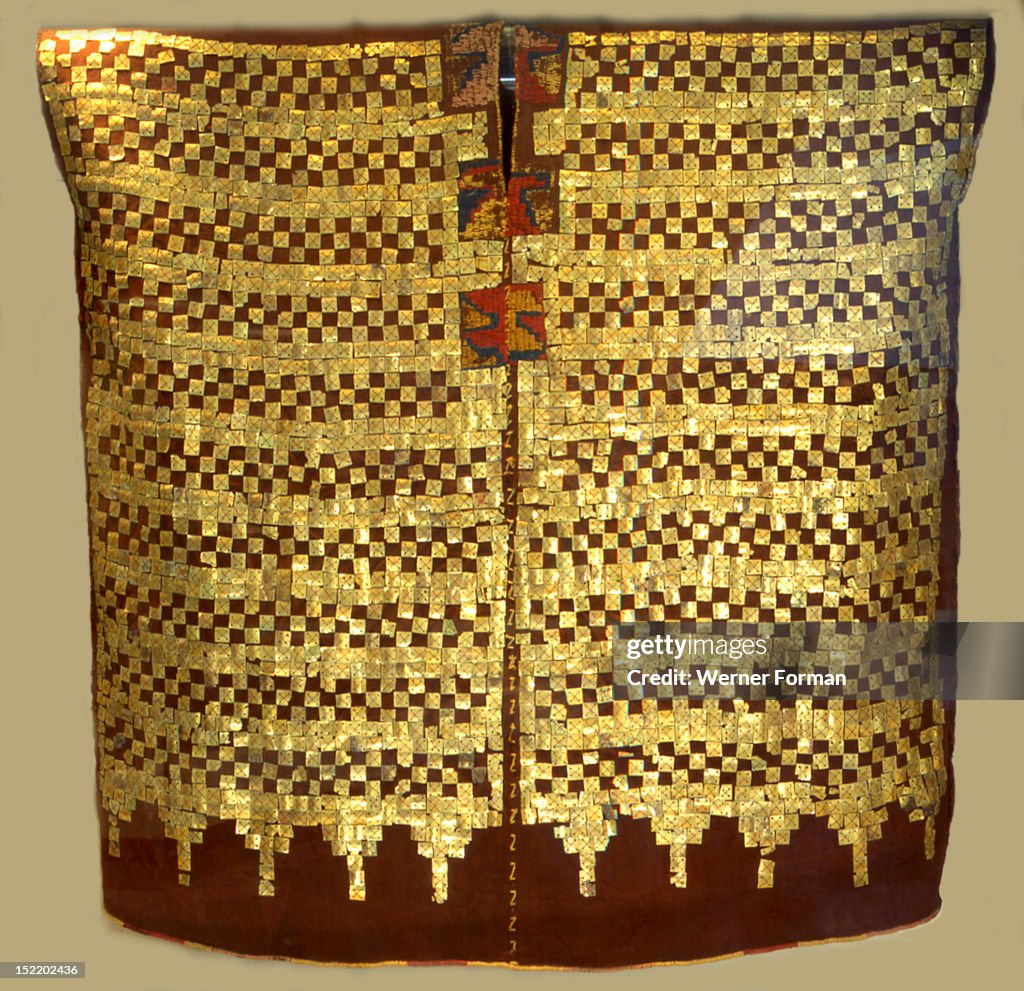 Well preserved tunic which belonged to a powerful nobleman from the south coastal Peruvian part of the Inca empire