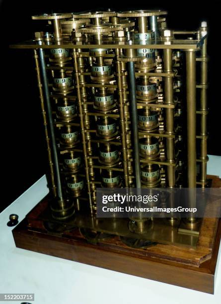 Difference Engine Labelling Difference Engine No 1 Photos and Premium High Res Pictures - Getty Images