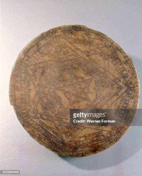 Engraved with concentric star shapes and other designs, the Seal of God was used by the Elizabethan mathematician, magician and astrologer John Dee...