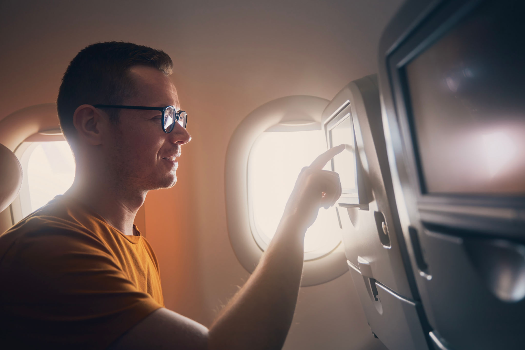 in-flight entertainment