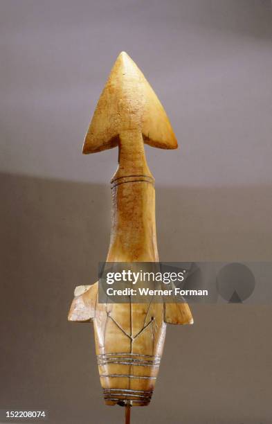 Walrus harpoon, Eskimo.