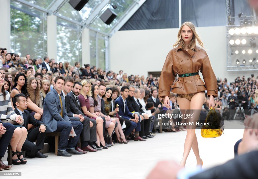 Burberry Spring Summer 2013 Womenswear Show - Front Row