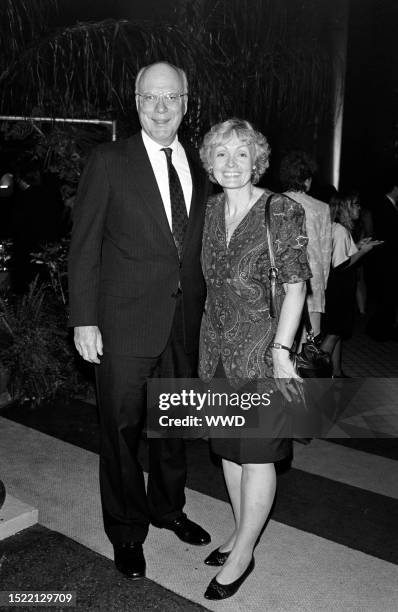 Patrick Leahy and Marcelle Pomerleau attend an event at the Uptown Theater in Washington, D.C., on June 9, 1993.