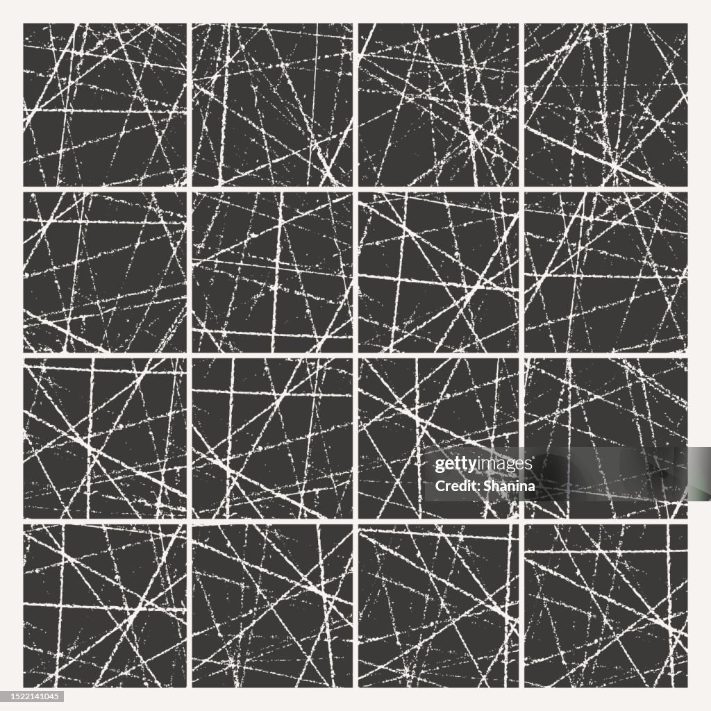 Distressed Grid Distressed Scratches Grid Background V1 High-Res Vector Graphic - Getty ...