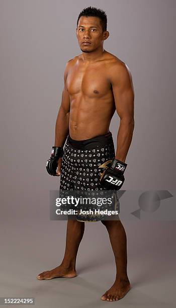 Yuri Alcantara poses for a portrait on December 13, 2010 in Glendale, Arizona.