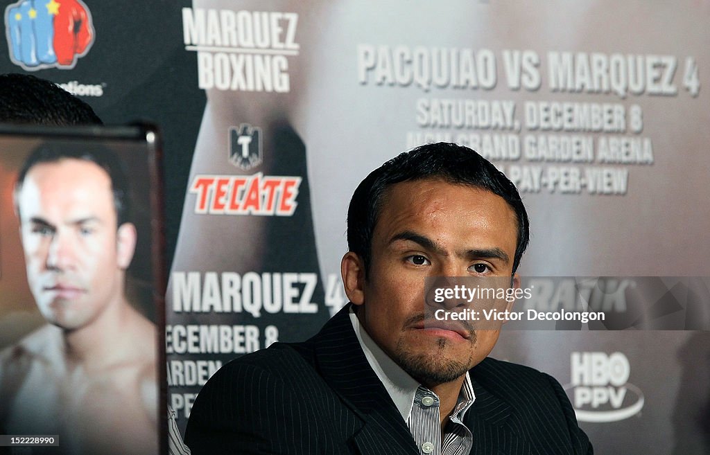 Manny Pacquiao v Juan Manuel Marquez - Press Conference