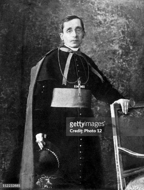 Benoit XV , pope from 1914 to 1922, Italy, August 1914.