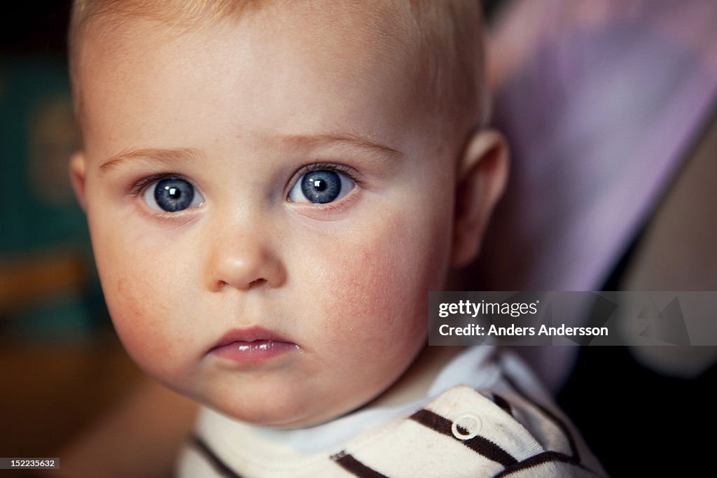 Portrait of baby