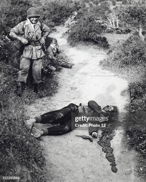 Algerian War of Independence, Soldier who died during the Karmouche operations in Great Kabylia, May 1956.