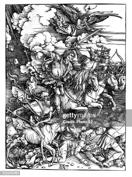 Durer, Albrecht , The Four Horsemen of the ApocalypseParis, Bibliotheque Nationale.