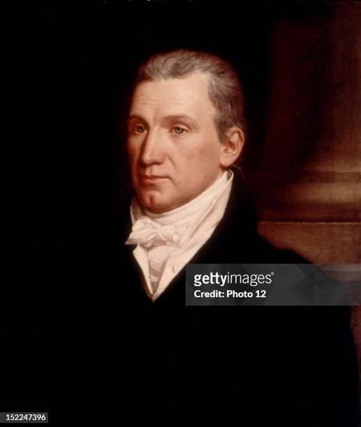 John Vanderlyn, James Monroe , President of the United States , 19th century, United States, Washington, National portrait gallery.