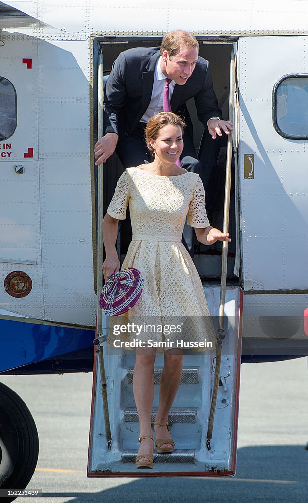 The Duke And Duchess Of Cambridge Diamond Jubilee Tour - Day 8