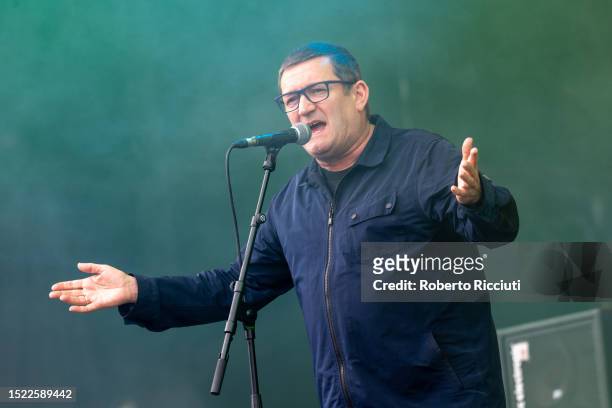Paul Heaton performs on stage on the first day of the TRNSMT Festival 2023 at Glasgow Green on July 07, 2023 in Glasgow, Scotland.