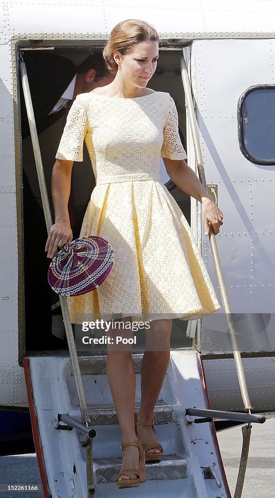 The Duke And Duchess Of Cambridge Diamond Jubilee Tour - Day 8