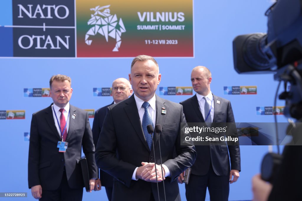 NATO Holds 2023 Summit In Vilnius
