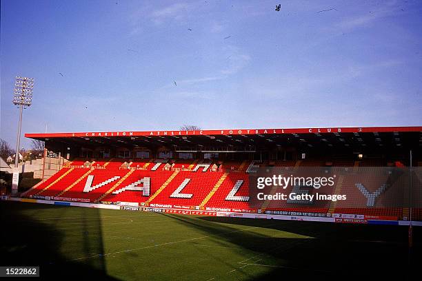 General view of Charlton Athletic`s ground, The Valley in London. \ Mandatory Credit: Allsport UK/Allsport \ \ Picture by Gary Palmer.