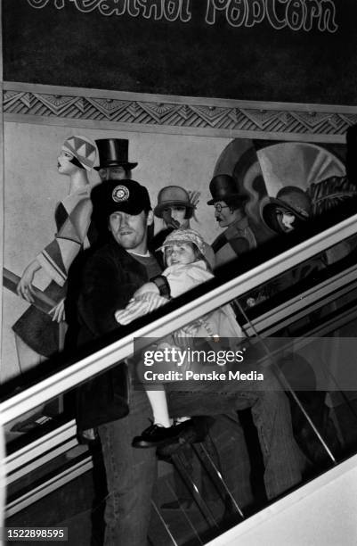 Denis Leary and daughter Devin Leary attend the local premiere of "James and the Giant Peach" at the Sony Lincoln Square Theater in New York City on...