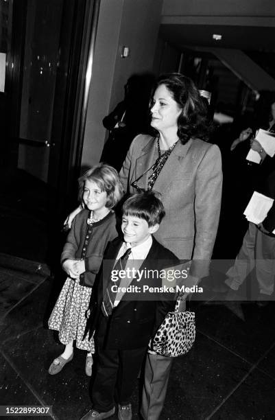 Guests attend the local premiere of "James and the Giant Peach" at the Sony Lincoln Square Theater in New York City on April 9, 1996.