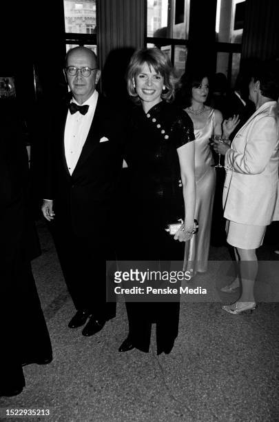 Wilbur Ross and Betsy McCaughey attend a gala celebrating the 100th anniversary of "The New York Times" at the Metropolitan Museum of Art in New York...