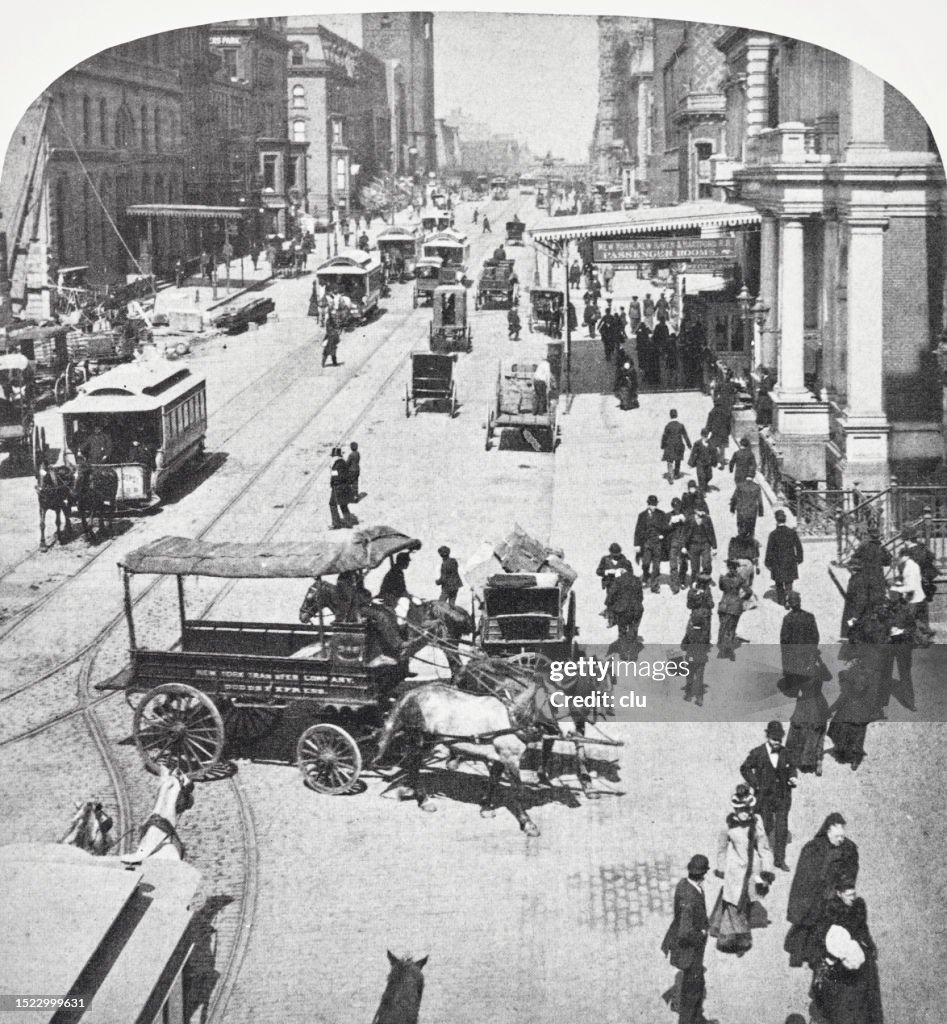 New York City, East 42nd street, opposite Grand Central Terminal