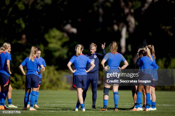 Coach Andries Jonker of Holland Women during the Training WomenTraining Holland Women at the Sydney FC on July 11, 2023 in Sydney Australia