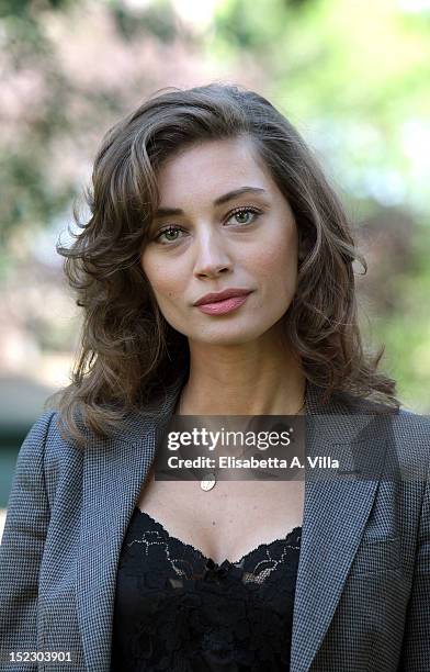 Actress Margareth Made attends 'Una Donna X La Vita' Photocall at Villa Borghese on September 18, 2012 in Rome, Italy.