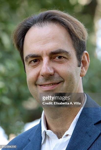 Actor Neri Marcore attends 'Una Donna X La Vita' Photocall at Villa Borghese on September 18, 2012 in Rome, Italy.