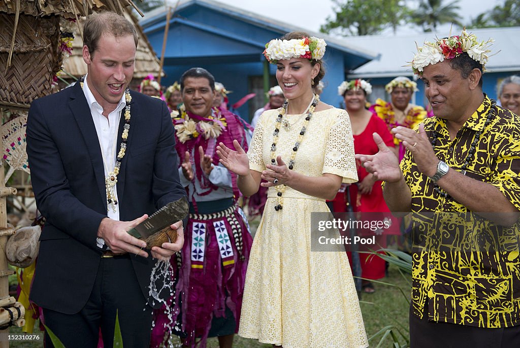 The Duke And Duchess Of Cambridge Diamond Jubilee Tour - Day 8