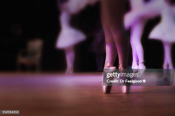 dance movement - pointe stock pictures, royalty-free photos & images