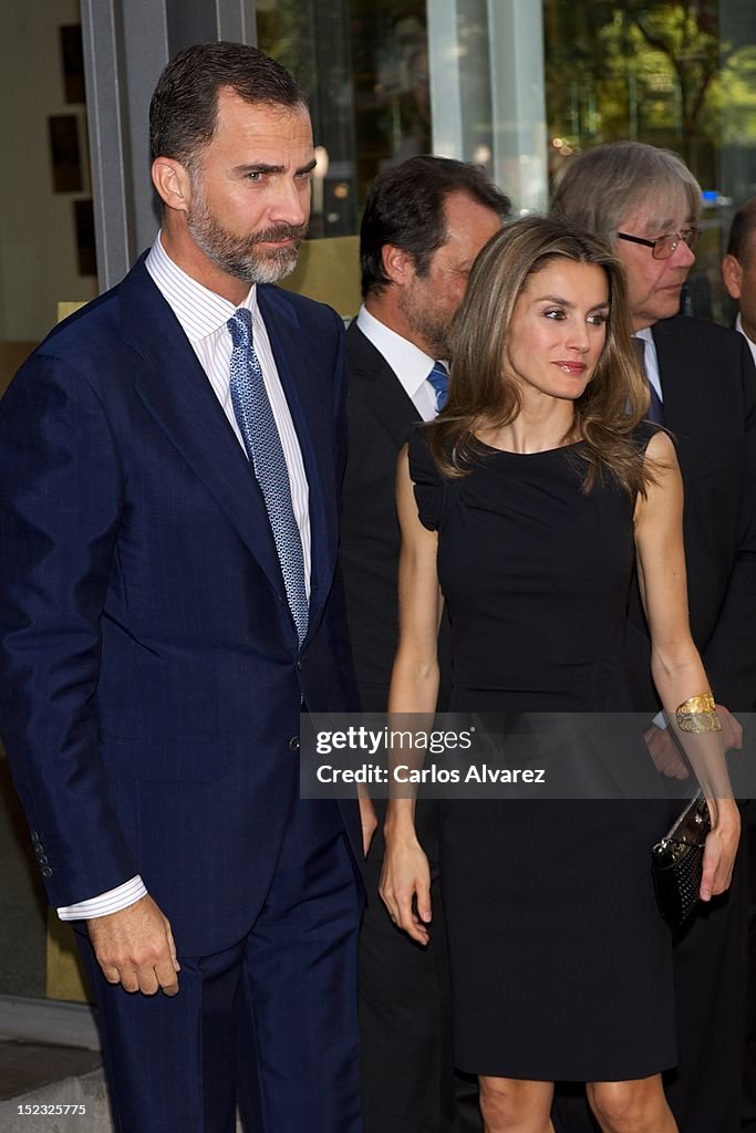 Spanish Royals attend 'Circulo de Lectores' 50th Anniversary Opening Ceremony