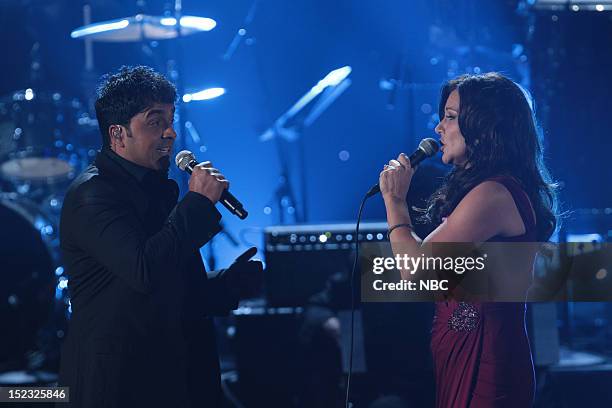 The 2012 NCLR ALMA Awards "Show" -- Pictured: Luis Fonsi, Martina McBride performing "Somos Novios" at the 2012 NCLR ALMA Awards held at the Pasadena...