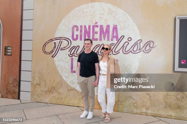 Billy Crudup and Naomi Watts attend the Cinéma Paradiso Louvre - Day Two at Louvre on July 07, 2023 in Paris, France.