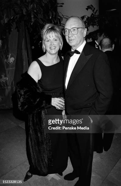 Diane Lander and Neil Simon attend the 12th biennial Carousel of Hope Benefit for the Children's Diabetes Foundation at the Beverly Hilton Hotel in...