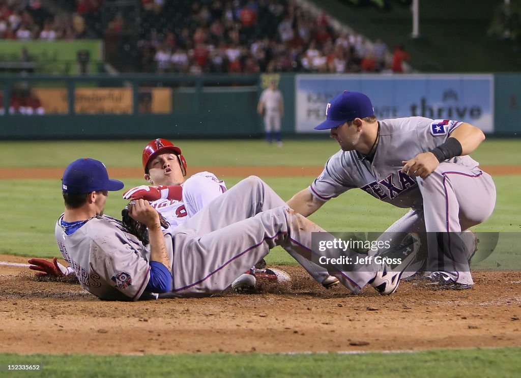 Texas Rangers v Los Angeles Angels of Anaheim