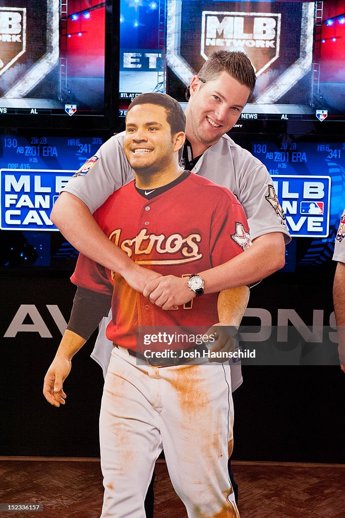 2012 MLB Fan Cave - Houston Astros vist the MLB Fan Cave