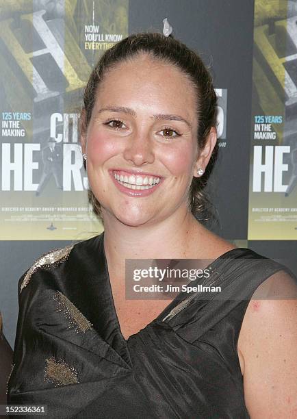 Gillian Hearst attends the Hearst 125th Anniversary celebration screening of "Citizen Hearst" at Hearst Tower on September 18, 2012 in New York City.